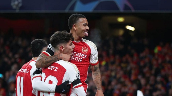 Arsenal se revanširao pobjedom nad Lensom od 6-0